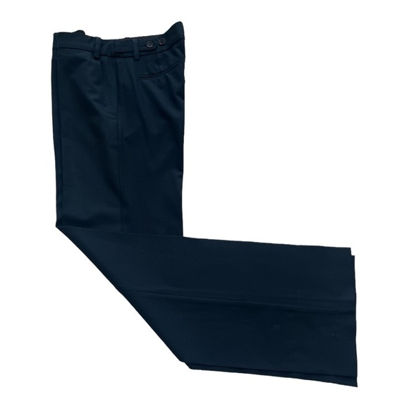 BCBG MaxAzaria Flat Front Trousers in black Size 0 - Picture 1 of 5